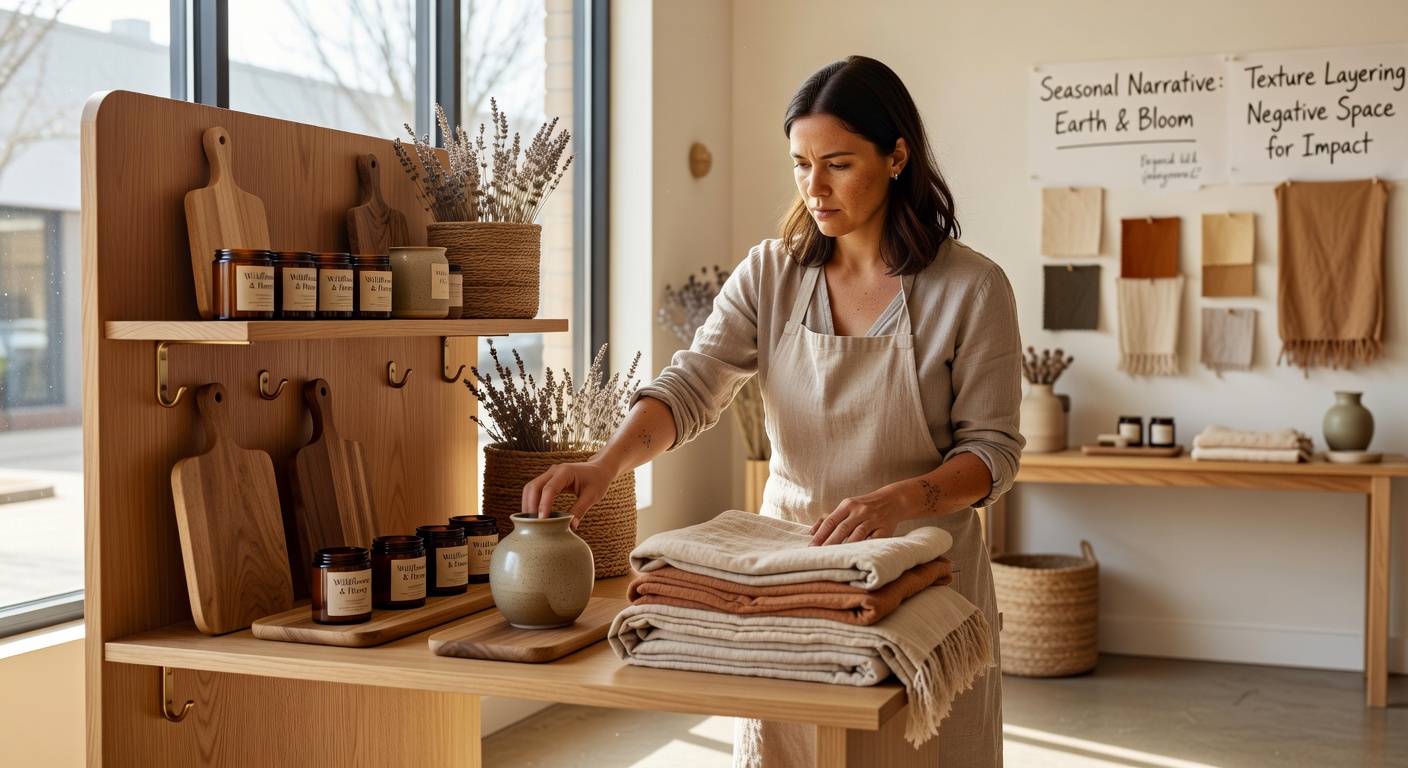 merchandising action